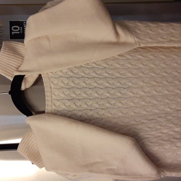 Brand New! Venus Cream Cable Knit Sweater Dress 2X - Picture 8 of 8